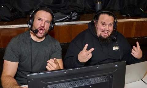 Paul Crockett and Drew Cordeiro bringing life to the broadcast table